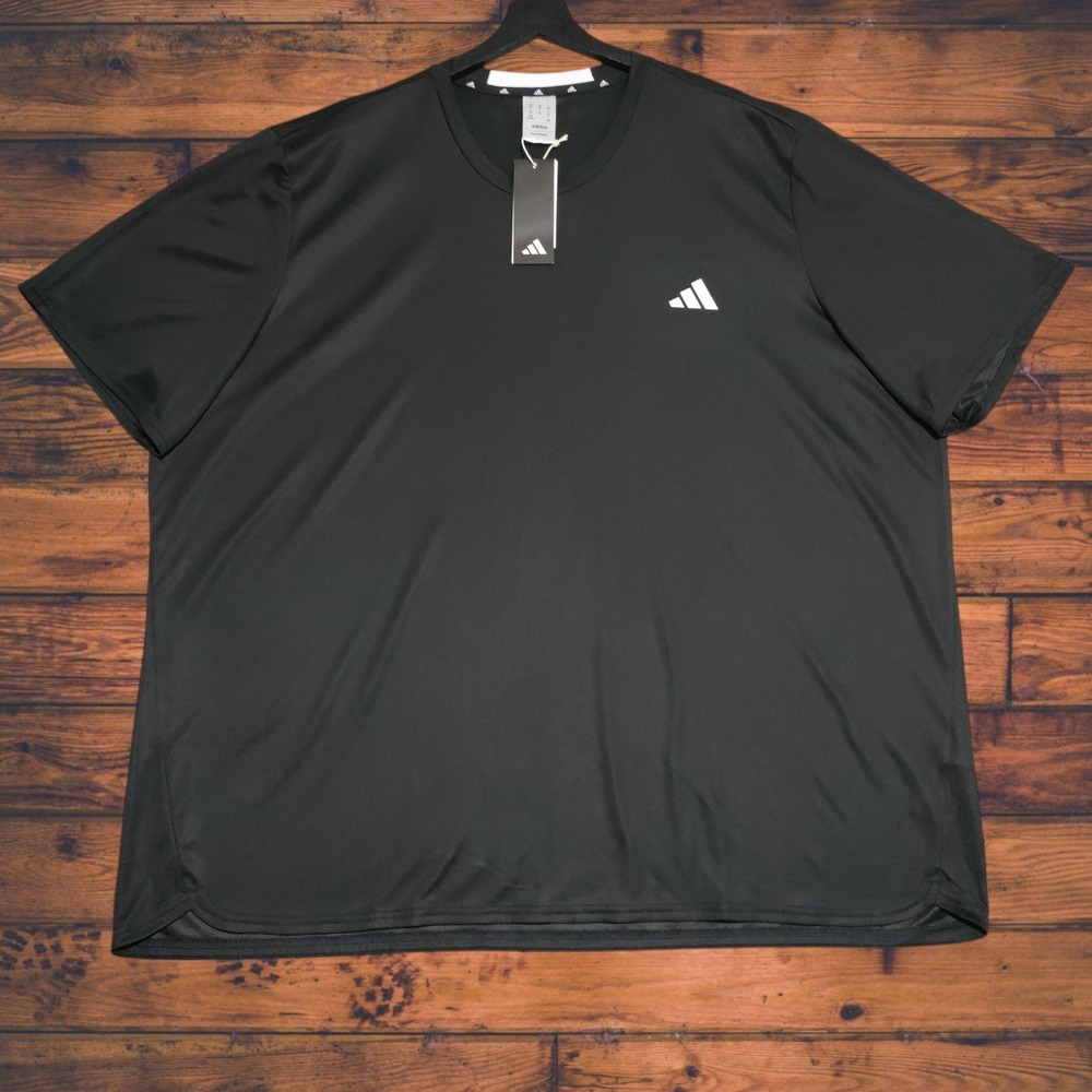 Adidas D4M Aeroready Training Shirt Mens 3XL Black Short Sleeve Gym Workout Tee